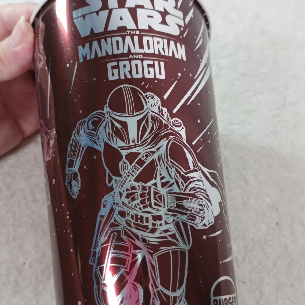 2026 Burger King Star Wars Mandalorian Grogu Rust Cup Din Djarin Collectible